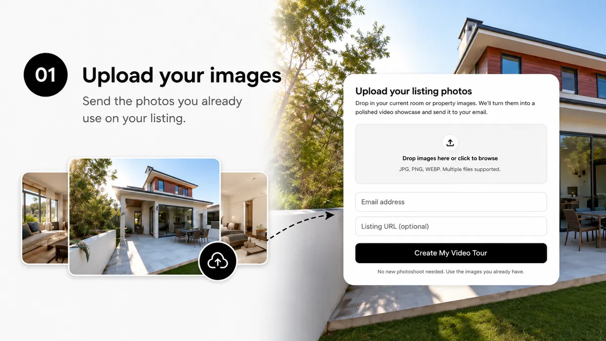 Step 01 — Upload your images